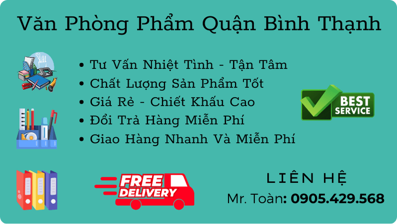 Văn Phòng Phẩm Bình Thạnh